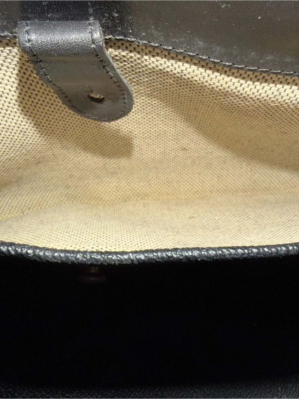 Dooney & Bourke Perforated Green and Black Cabrio Leather Satchel